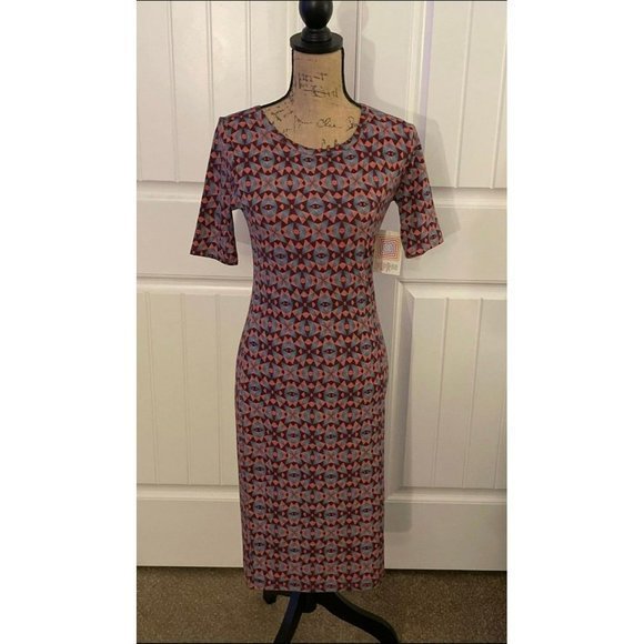 LuLaRoe Julia Dress Bundle - Picture 2 of 9